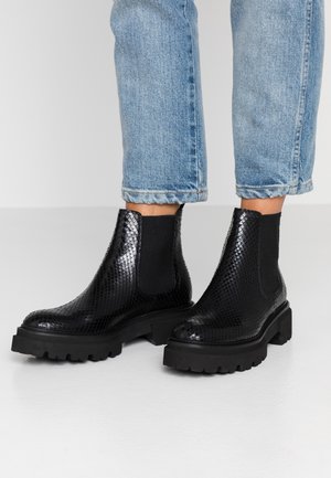 Bottines à plateau - black
