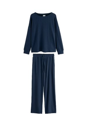 PETITE FIT - COSY LONG SLEEVE SET  - Nachtwäsche Set - navy