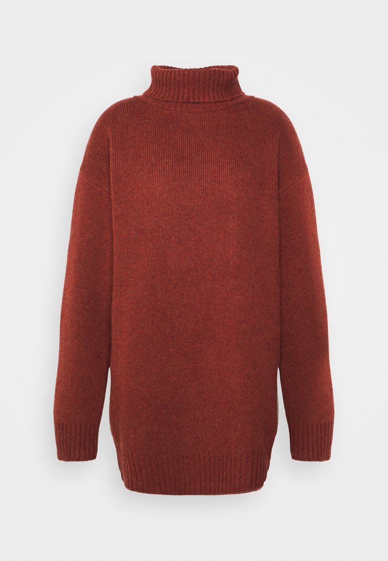 Damen Bekleidung | Christopher Kane ZIP OVERSIZED Strickpullover brown/braun - VI11634 Damen Bekleidung | Christopher Kane ZIP OVERSIZED Strickpullover brown/braun - VI11634