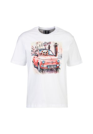 RAFAEL TEDDY - T-Shirt print - white