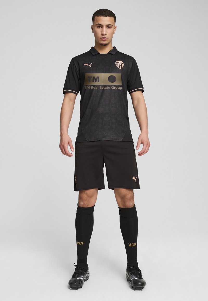Puma VALENCIA FC AWAY REPLICA - Fotbollströjor - black gold