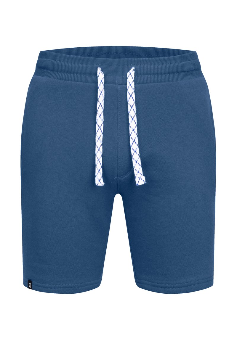 Indicode Heren Aldrich Sweatshorts | met trekkoord Black L