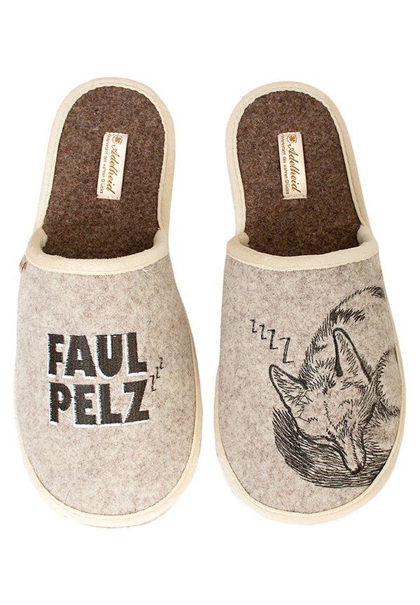 FAULPELZ  - Hausschuh - taupe