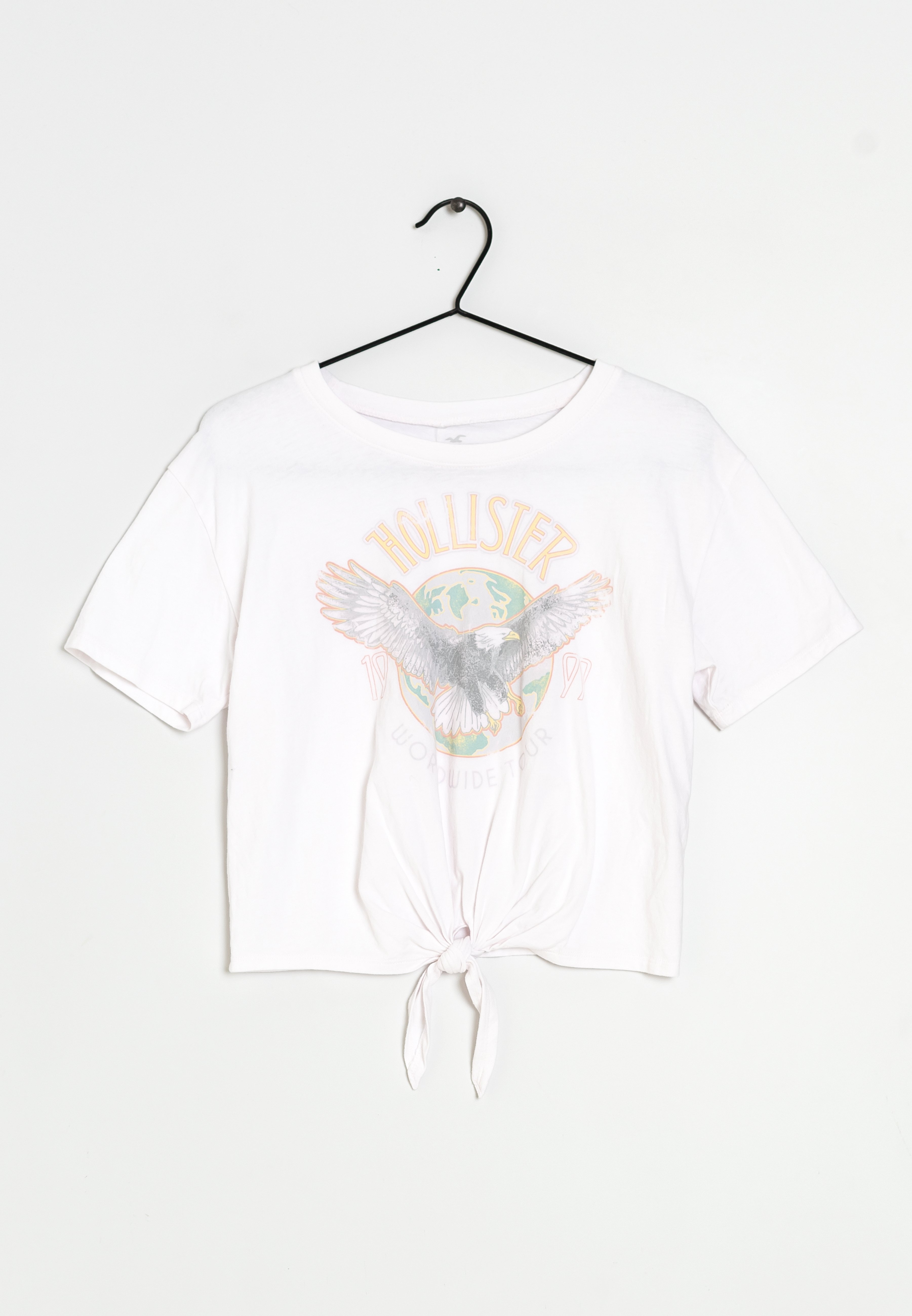 Hollister Co. Print T-shirt - beige 