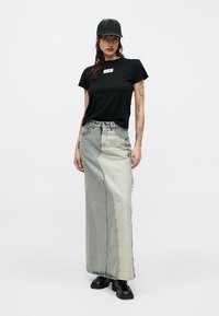 MM6 Maison Margiela Βασικό μπλουζάκι - black