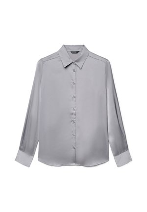Calliope, CAMICIA TINTA UNITA - Camicia - grigio medio