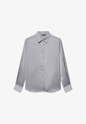 Calliope, CAMICIA TINTA UNITA - Camicia - grigio medio