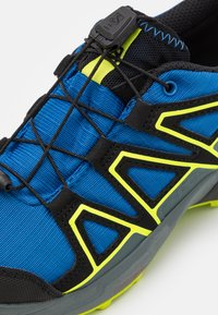 Salomon SPEEDCROSS WATERPROOF UNISEX - Scarpa da hiking - nautical blue/black/acid lime