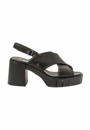 EIVISSA - Sandalen met plateauzool - black