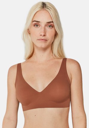 Gisela T-shirt-bh - camel