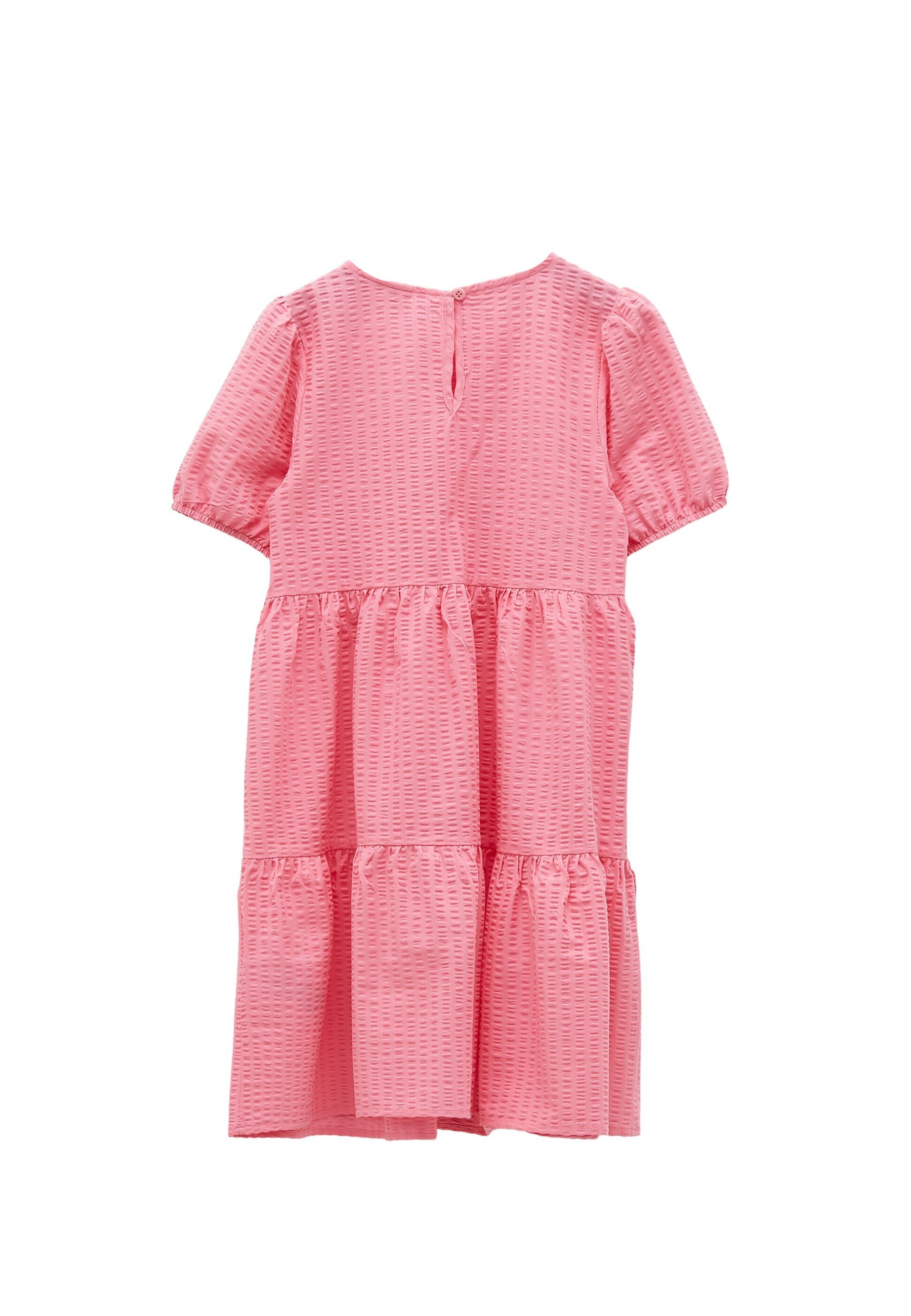 LC Waikiki SHORT SLEEVE - Jurk - pink/donkerroze - Zalando.nl