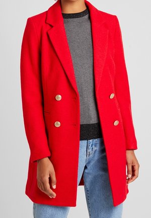 ONLY Klassischer Mantel - red
