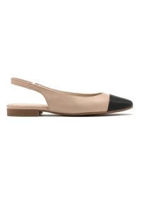 Slingback-ballerinasko - beige