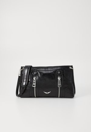 SUNNY MOODY VINTAGE PATENT - Olkalaukku - black