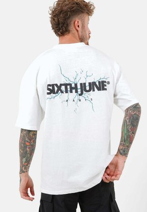 FLASH - T-shirt print - white