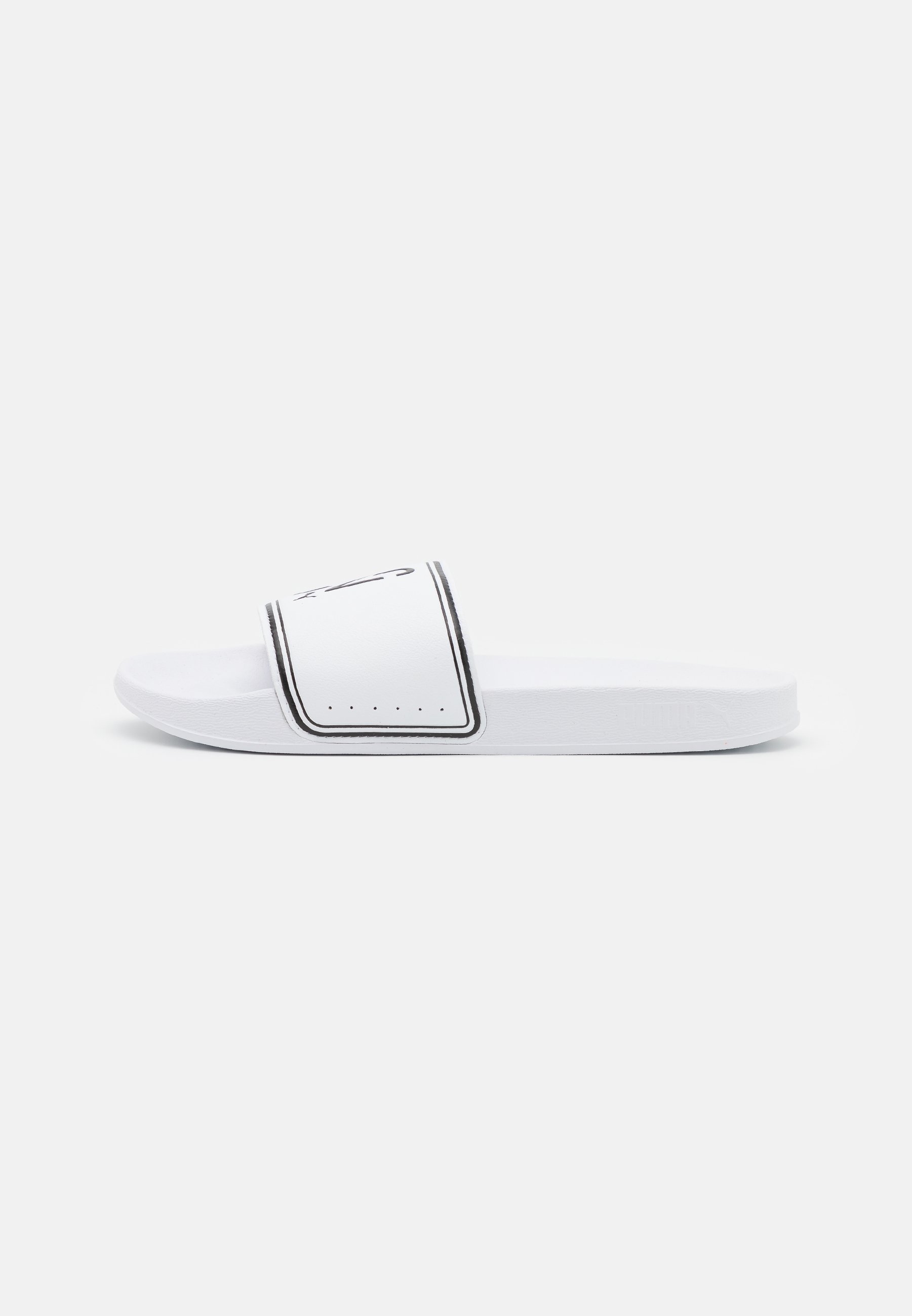 Puma NEYMAR Chanclas de baño - white/black/blanco -