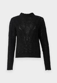 JDYLETTY STRUCTURE - Džemper - black