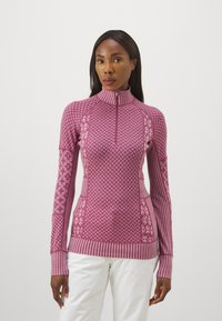 Kari Traa SMEKKER H/Z - Strikkegenser - plum
