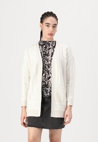 VILA VIPOOJA CARDIGAN - Adīta jaka - beige