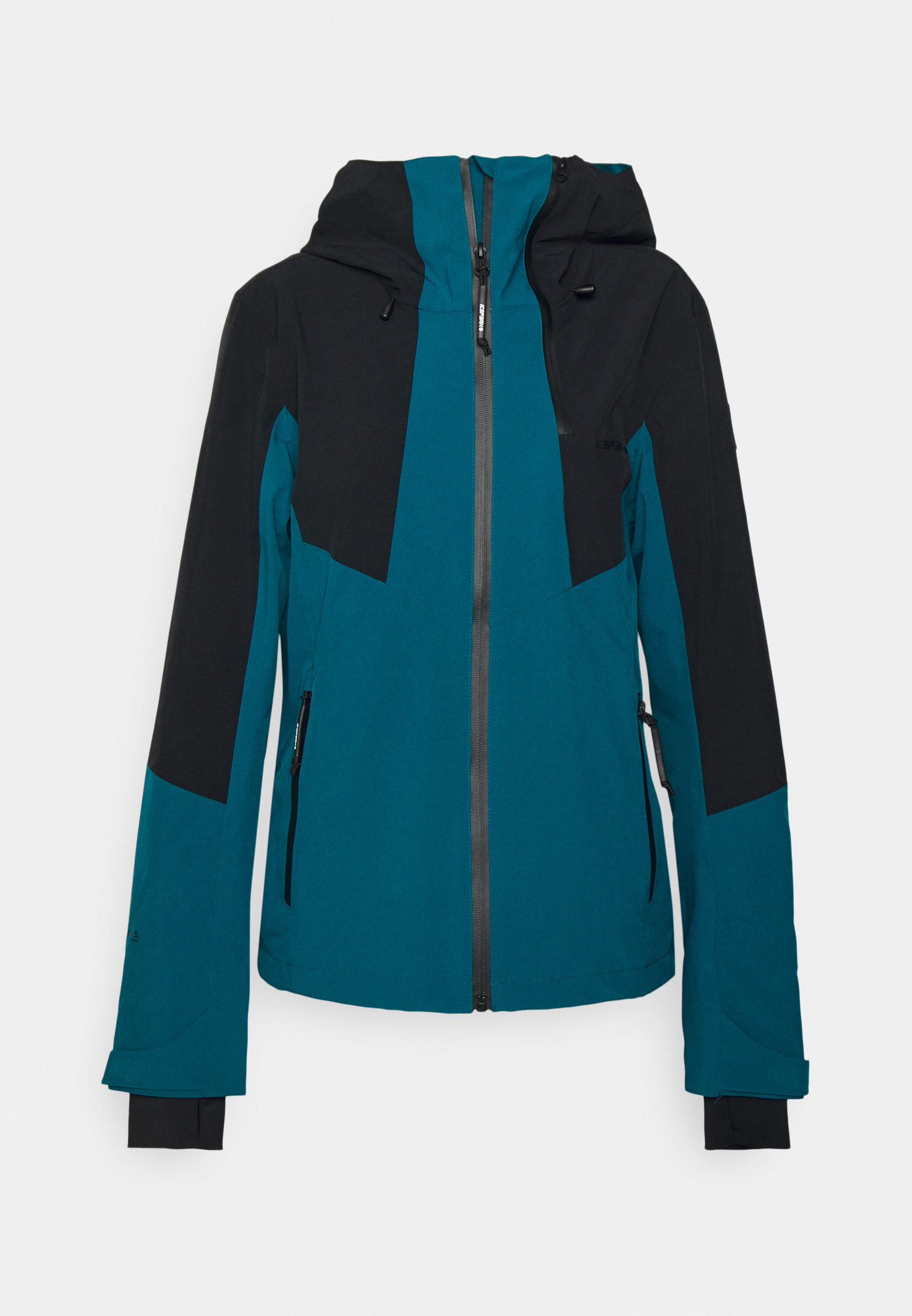 Icepeak Delavan Windbreaker Emerald, Women's, Size: 16, Blue