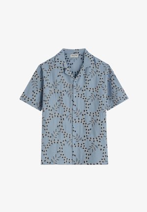 FRILIVIN, CHEMISE CAMP COL CUBAIN - Chemise - bleu