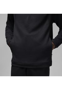 Jordan Felpa con cappuccio - black