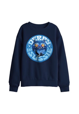 NETFLIX, KPOP DEMON HUNTERS DERPY AND SUSSIE BADGE - Sweatshirt - dark blue
