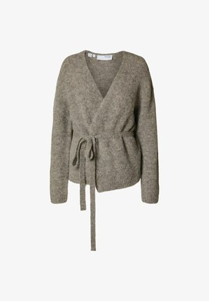 Selected, Cardigan - steel gray
