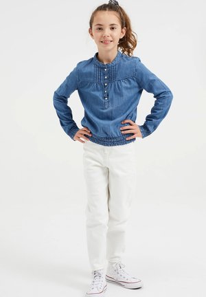 Blouse - blue