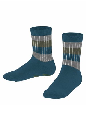 MULTI STRIPE RIB HOMEPADS - Chaussettes - venice night