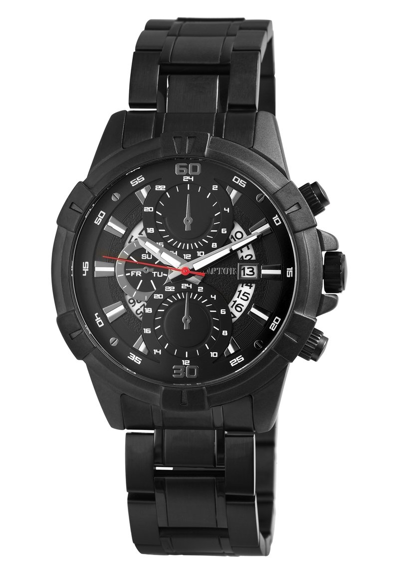 RAPTOR Chronograph watch - schwarz/black - Zalando.de