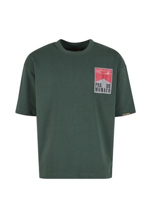 Pas de Monaco, WRAPPER T-SHIRT - T-shirt print - pedosa green