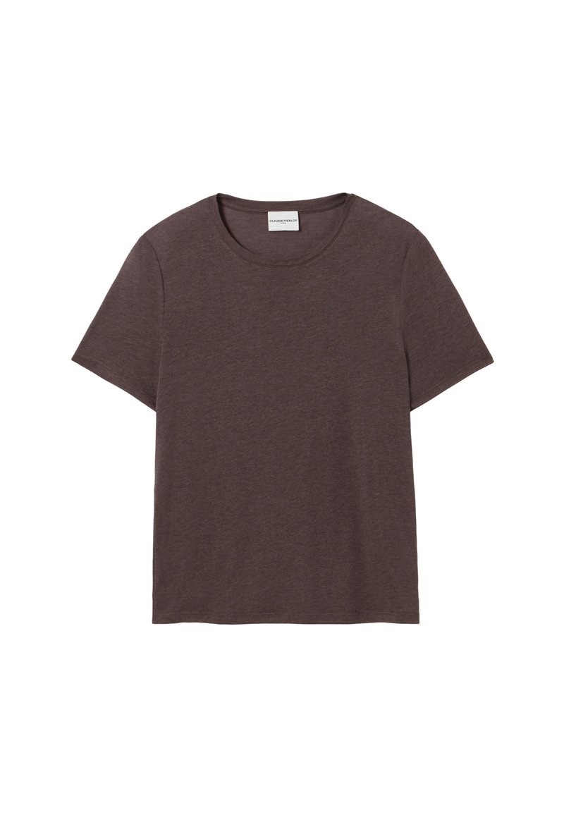CLAUDIE PIERLOT T-shirt basic bruin