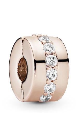 Pandora SPARKLING ROW SPACER - Charm - rose gold plated
