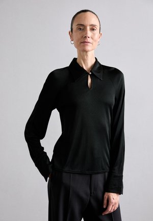 GLOSSY - Langærmet T-shirt - black