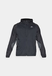 TRAIL AIREEZ - Vindjacka - black/anthracite/summit white