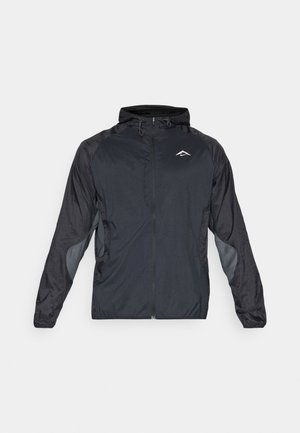 Nike Performance TRAIL AIREEZ - Chaqueta de running - black/anthracite/summit white