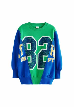Next REGULAR FIT - Sweatshirt - green blue