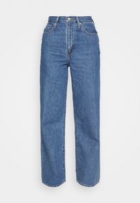 Não selecionado, blue denim
