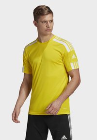 adidas Performance - SQUADRA 21 TRIKOT - Marškinėliai su spaudiniu - yellow Miniatiūros vaizdas 1