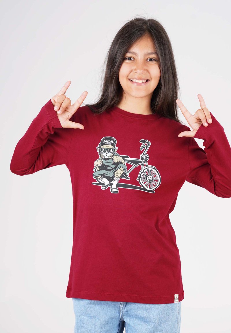 Band of Rascals LONGSLEEVES LOW RIDER - Langarmshirt - brick red