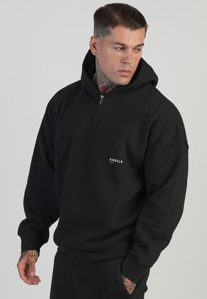 SIKSILK, GRAPHIC ZIP - Hættetrøje - black