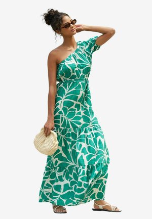 Friends Like These ONE SHOULDER SUMMER PRINTED - Maxikleid - green floral