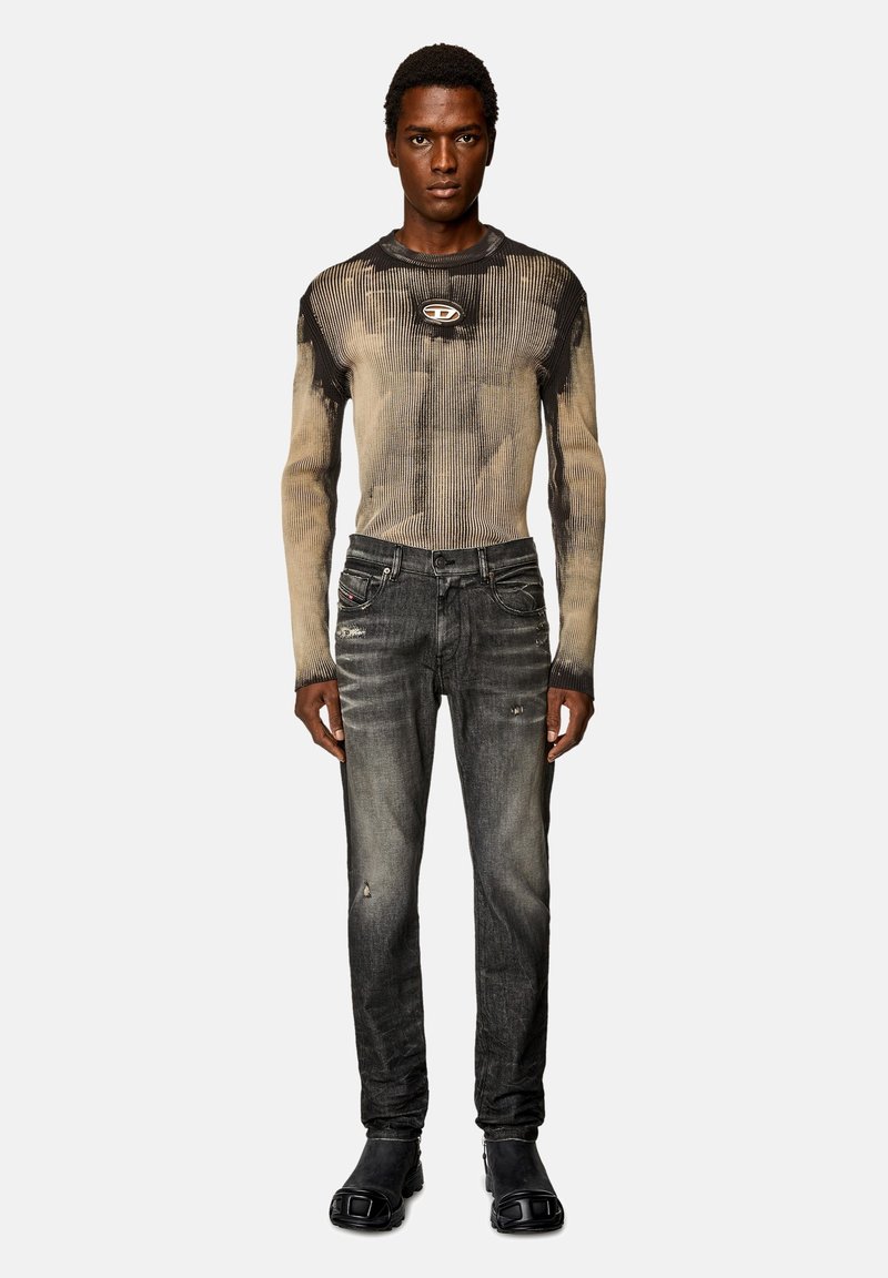 Diesel Straight leg jeans zwart Diesel Straight leg jeans zwart