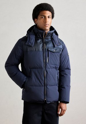 Scotch & Soda HOODED JACKET - Winter jacket - sky captain
