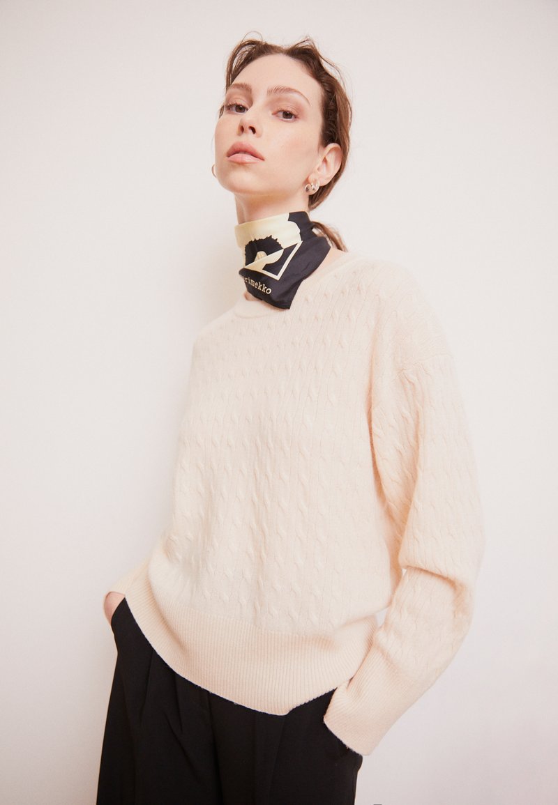 Damen Strickjacken | Lovechild VANIA Strickpullover doeskin/beige - OQ47734 Damen Strickjacken | Lovechild VANIA Strickpullover doeskin/beige - OQ47734