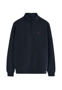 STANDING COLLAR - Felpa - navy