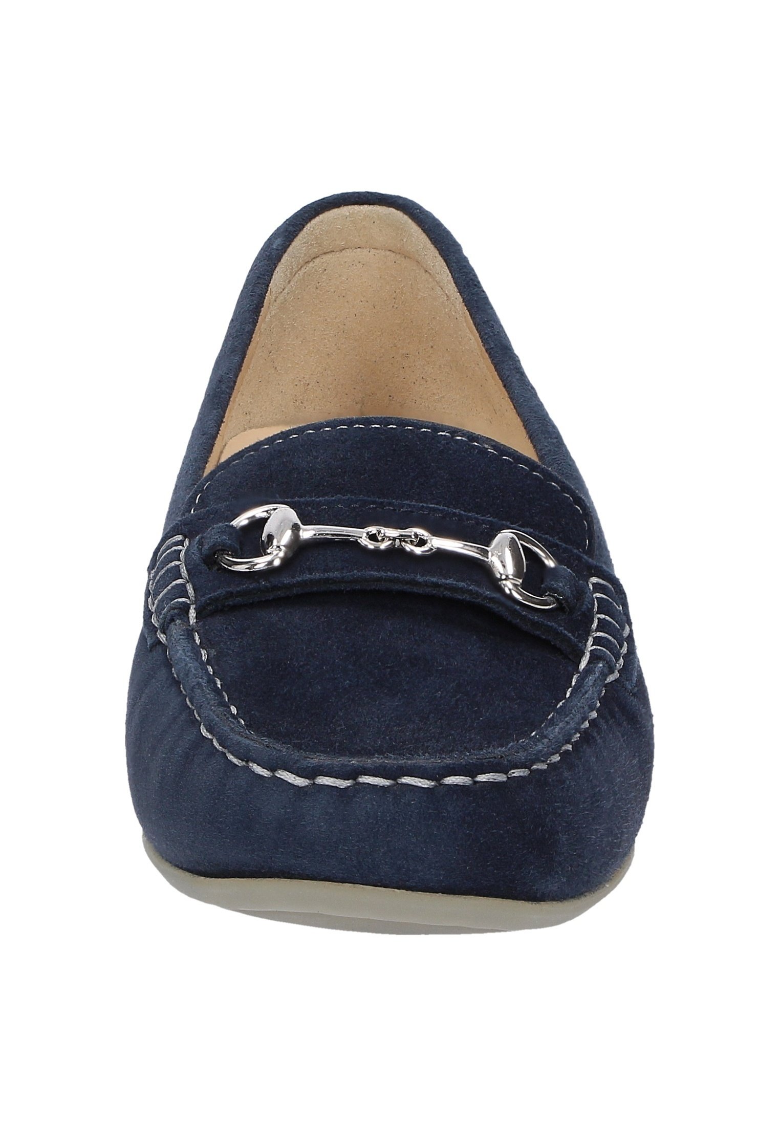 Mocassin Sioux Femme Zillette - Cuir Velours, Semelle Caoutchouc, Confortable Et Respirant
