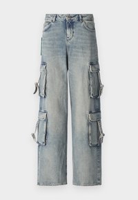 JXTOKYO  - Wide leg - medium blue denim
