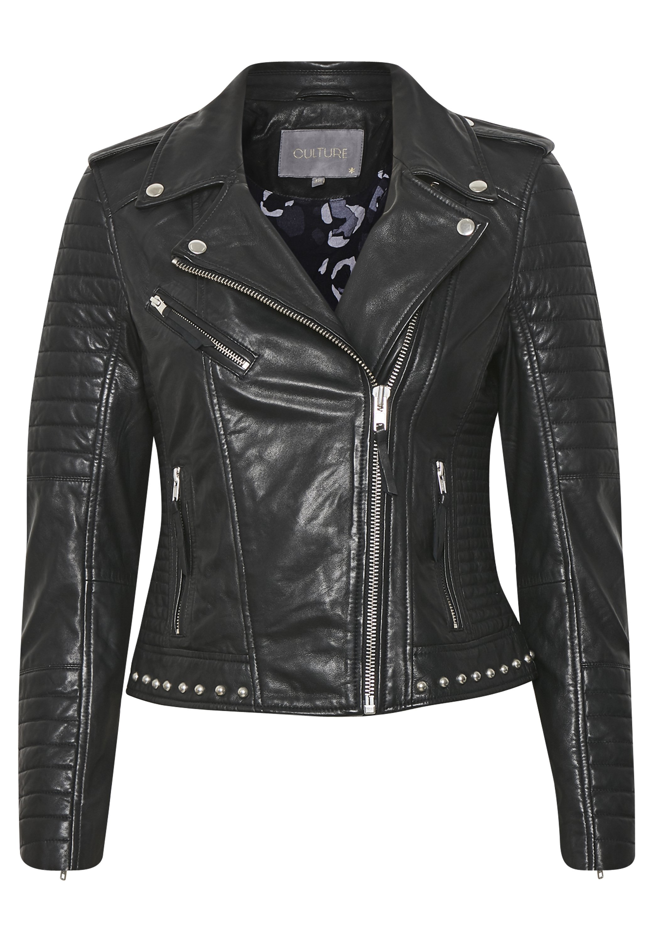 Culture Skinnjacka black Zalando.se Culture Skinnjacka black Zalando.se